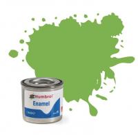 AA0415 Humbrol Number 38 14 ml tinlet enamel gloss lime